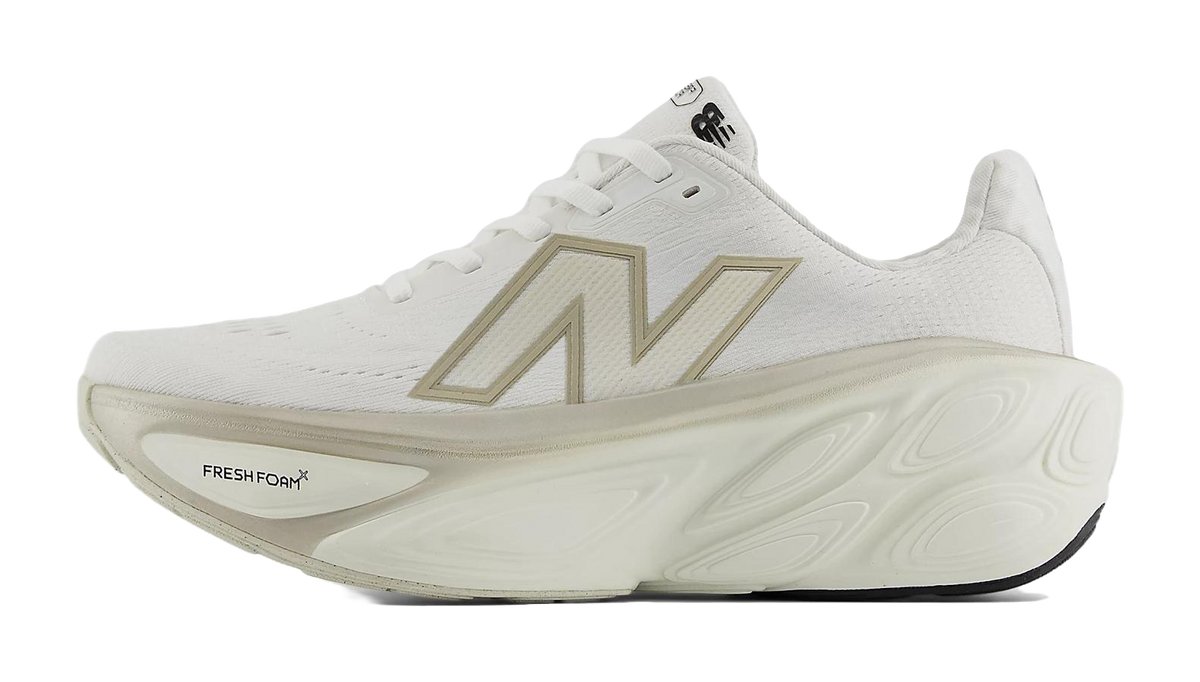 Fresh Foam X More v5 Wmns New Balance Sea Salt Light Gold Metallic Womens  vjsneaker.com