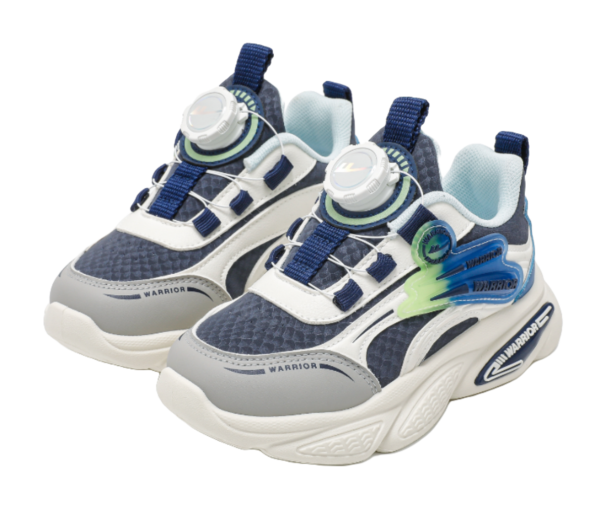Warrior Warrior girls' sports shoes are lightweight, anti slip, shock-absorbing, wear-resistant, low cut, boys' casual shoes for children  VJSNEAKER