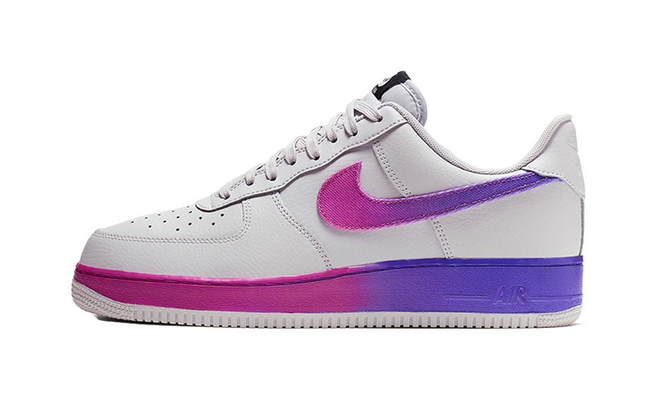 Nike Air Force 1 Low Gradient Vast Grey Hyper Grape  vjsneaker.com