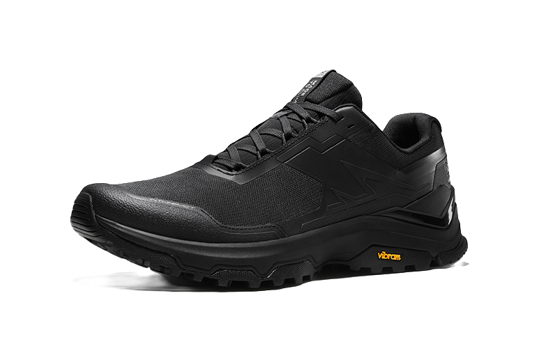 KAILAS Slip Resistant And Breathable Low Top Mountaineering Hiking Shoes Mens Ink Black  VJSNEAKER