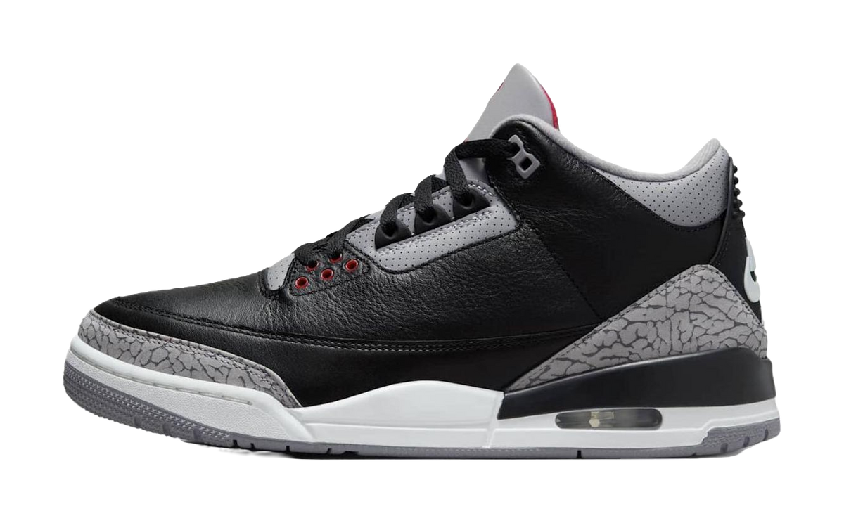 Jordan 3 Retro Og Black Cement 2024  VJSNEAKER