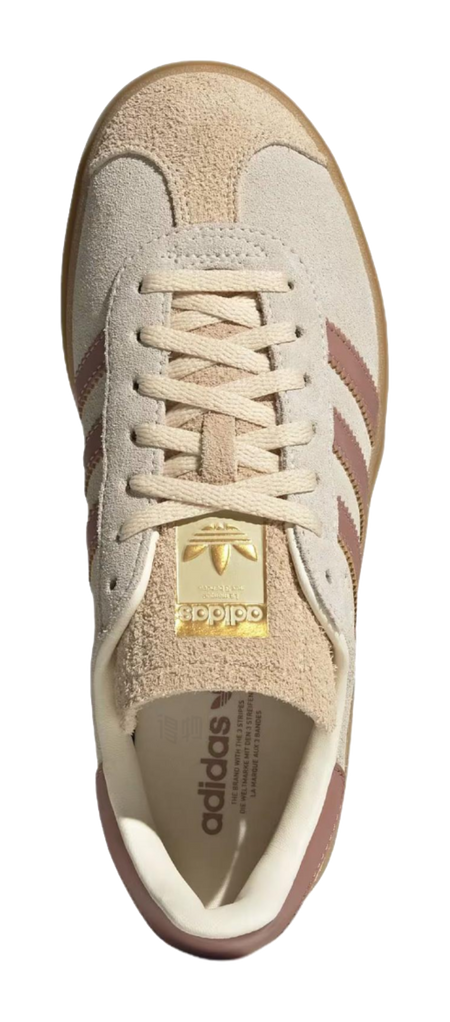 Adidas Wmns Gazelle Cream Sand Strata Gum Womens  vjsneaker.com