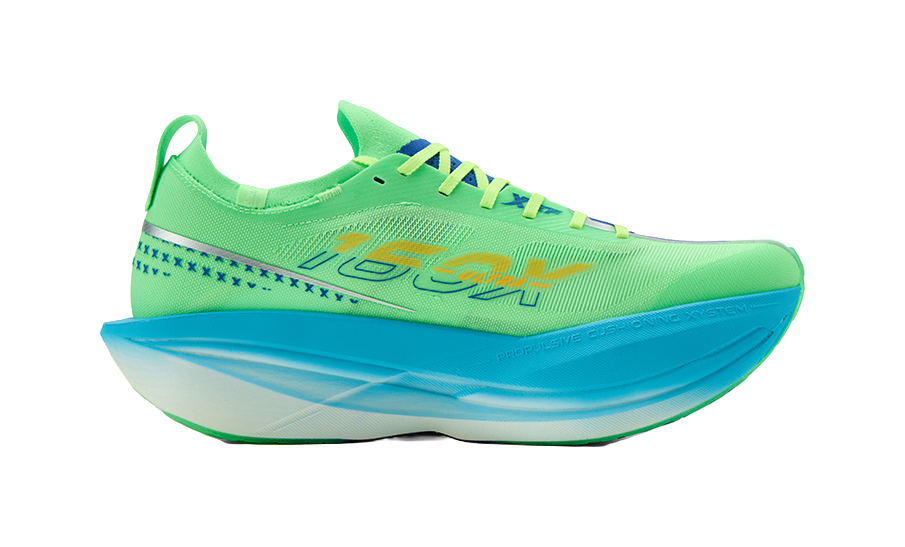 XTEP 160X 8.0 ULTRA "Green" 974319110092-11 - Carbon Plate Running Shoe Unisex Green