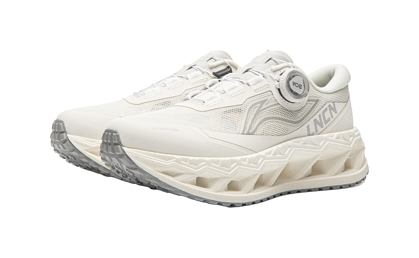 Li-Ning Arc ACE 3 "Champagne White" AZGW310-5 - Running Shoe Unisex White Gold