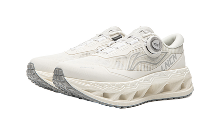 Li-Ning Arc ACE 3 "Champagne White" AZGW310-5 - Running Shoe Unisex White Gold