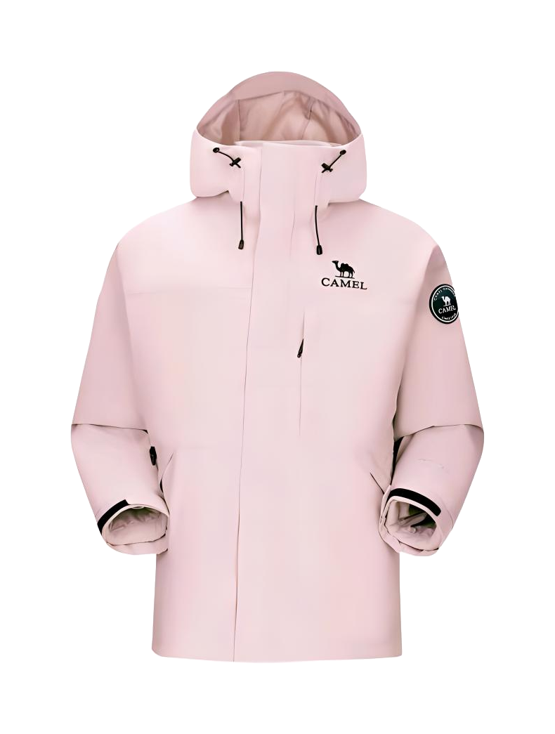 CAMEL Hiking Outdoor Adventure Windbreaker Jacket Unisex  VJSNEAKER
