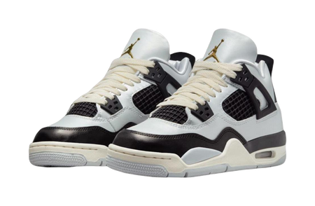 Air Jordan 4 GS Pure Platinum  vjsneaker.com