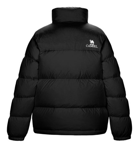 CAMEL Outdoor Color Block Soft Windproof Cold Resistant Down Jacket Unisex  vjsneaker.com