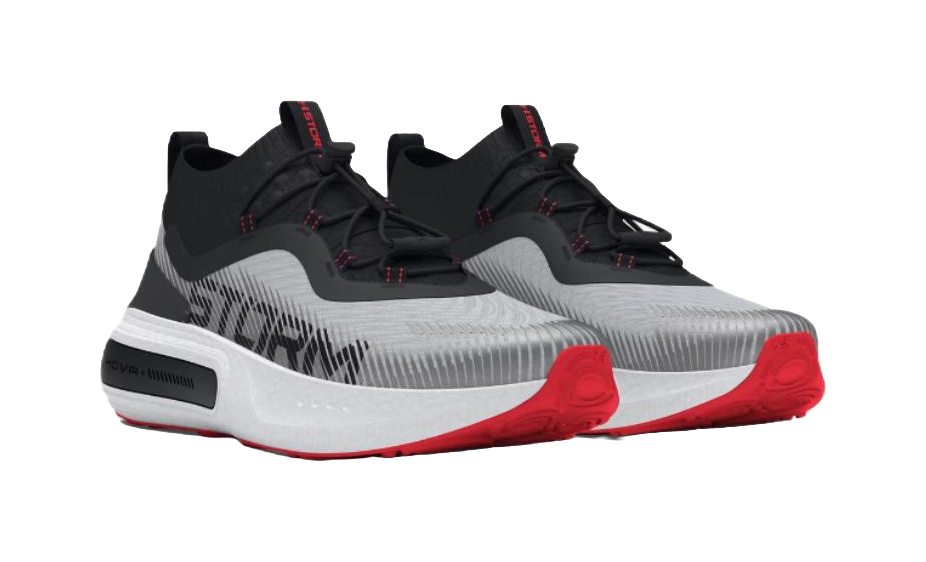 Under Armour Phantom 4 Comfortable And Lightweight Abrasion Resistant Mid top Casual Shoes Unisex Gray  vjsneaker.com