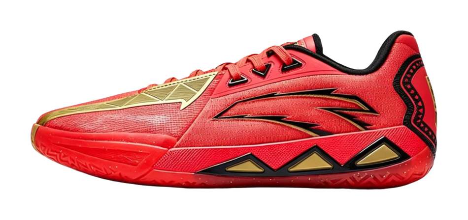 ANTA KAI Speed 3 "Neon Bright Red/Basic Black" 112641121-6 - Low Basketball Shoe Unisex Red