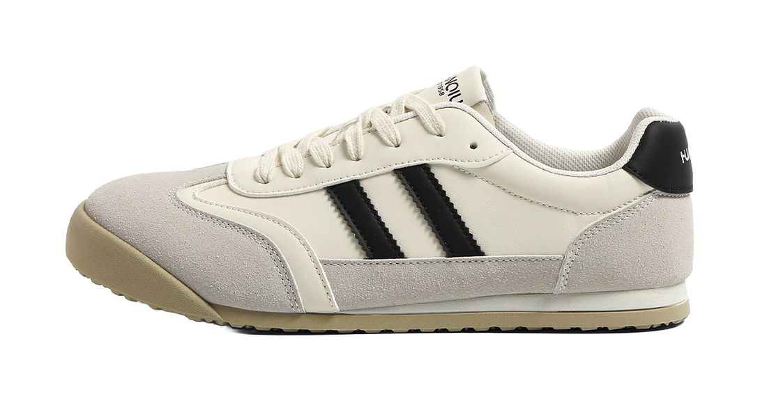 HUANQIU Slip Resistant Cushioning Abrasion Resistant Breathable Low top Skateboard Shoes Men's 