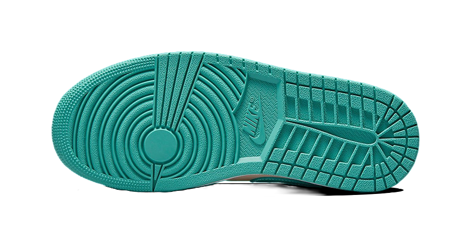 Air Jordan 1 Low Tropical Teal Sandy Beige Womens  vjsneaker.com
