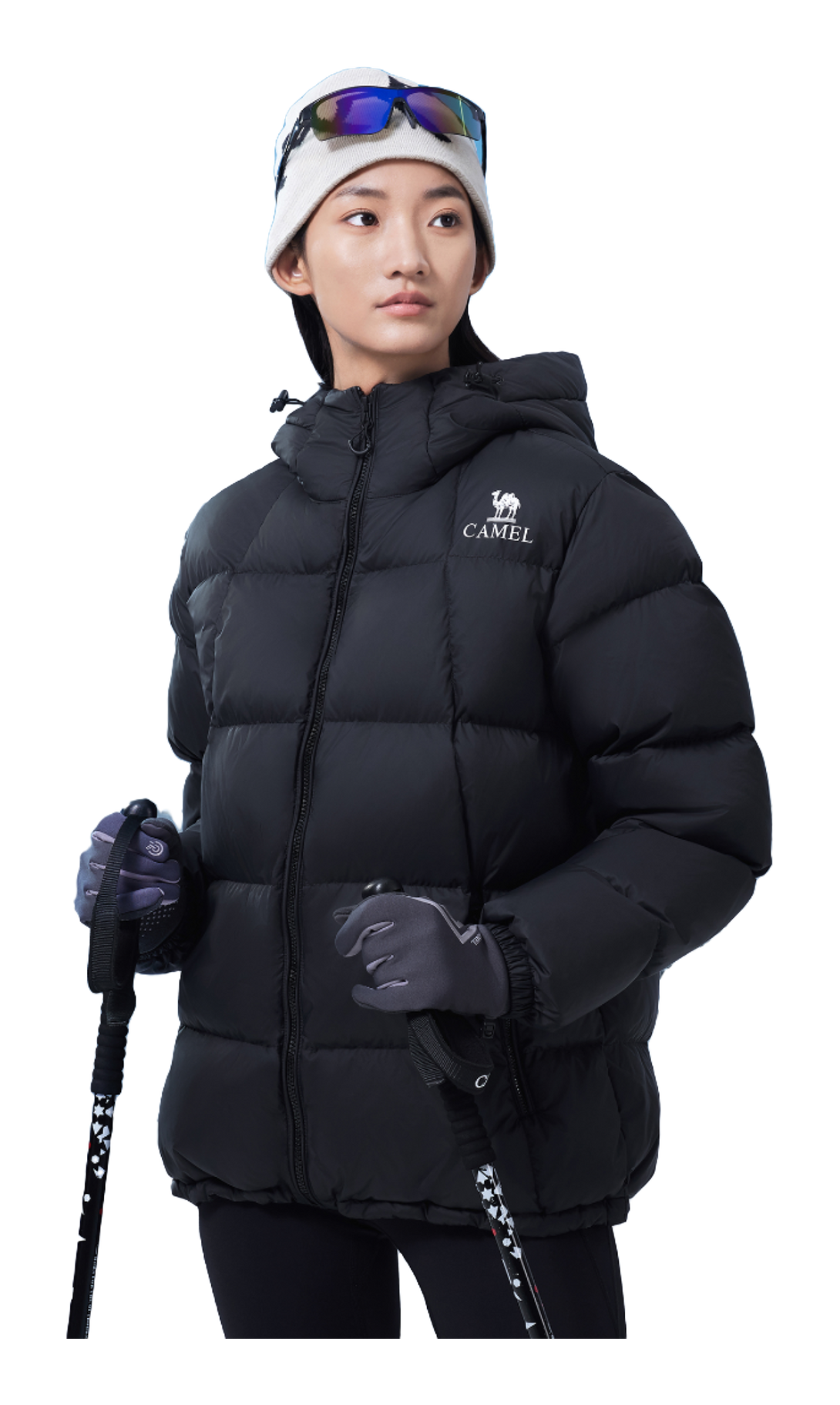 CAMEL Warm Fleece Series Down Jacket Unisex  VJ SNEAKER