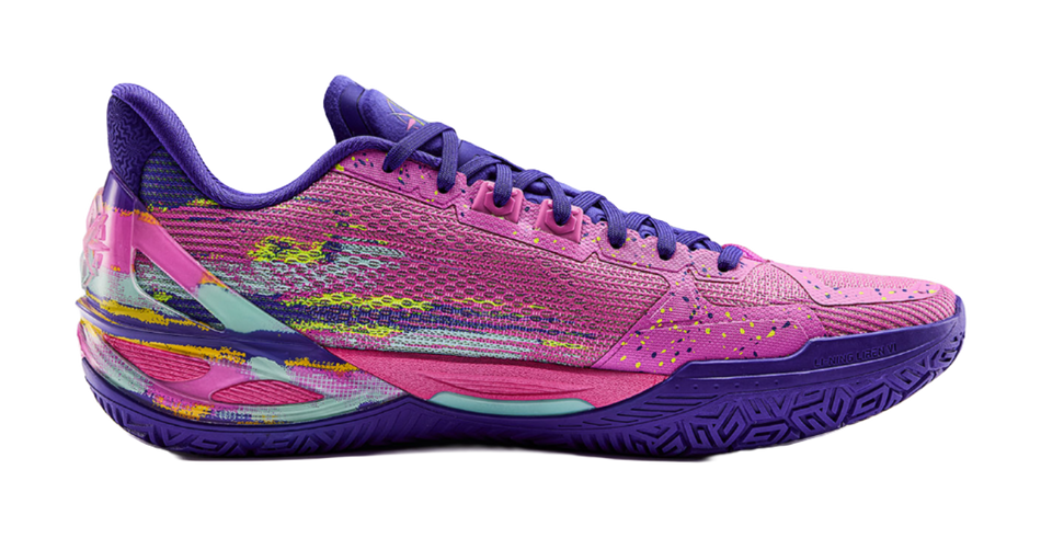 Li Ning Blade 6 V2 Cushioning Slip Resistant Abrasion Resistant Breathable Rebound Grip Low top  vjsneaker.com