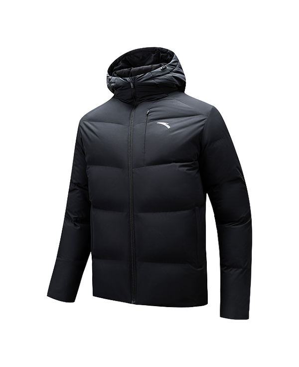 Anta Down Jacket Mens Basic Black  VJ SNEAKER