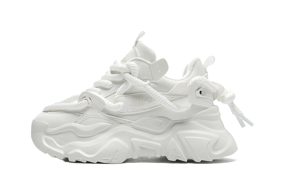 ZHR Flying Fish Model Breathable And Lightweight Low top Chunky Sneakers Unisex 