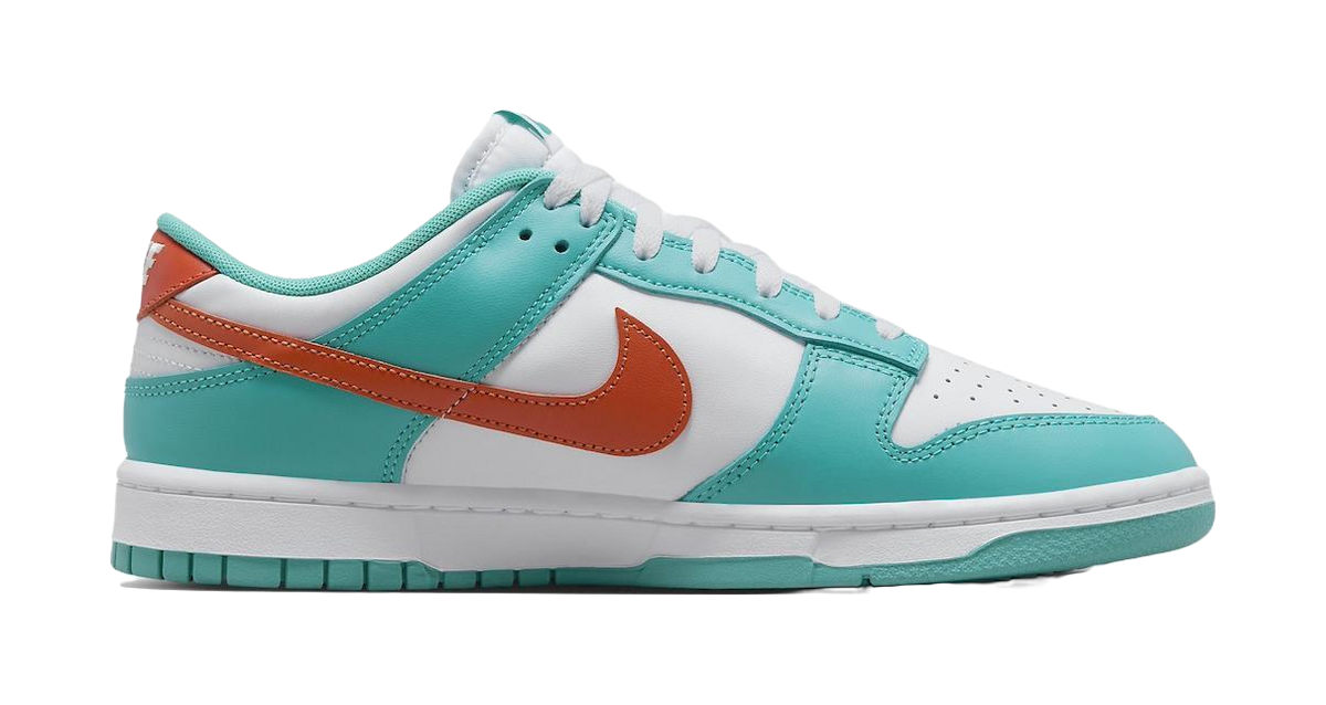 Nike Dunk Low Miami Dolphins  vjsneaker.com