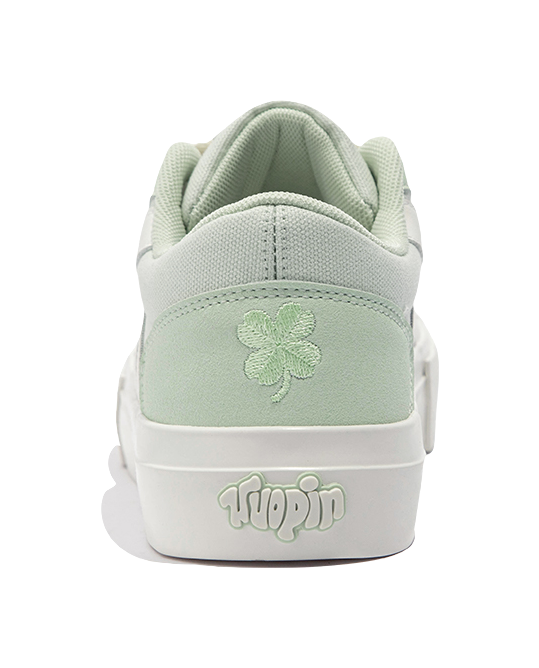 TUOPIN Pie Shoes Slip Resistant, Abrasion Resistant, Lightweight, Breathable Low top Skateboard Shoes Women's Green 