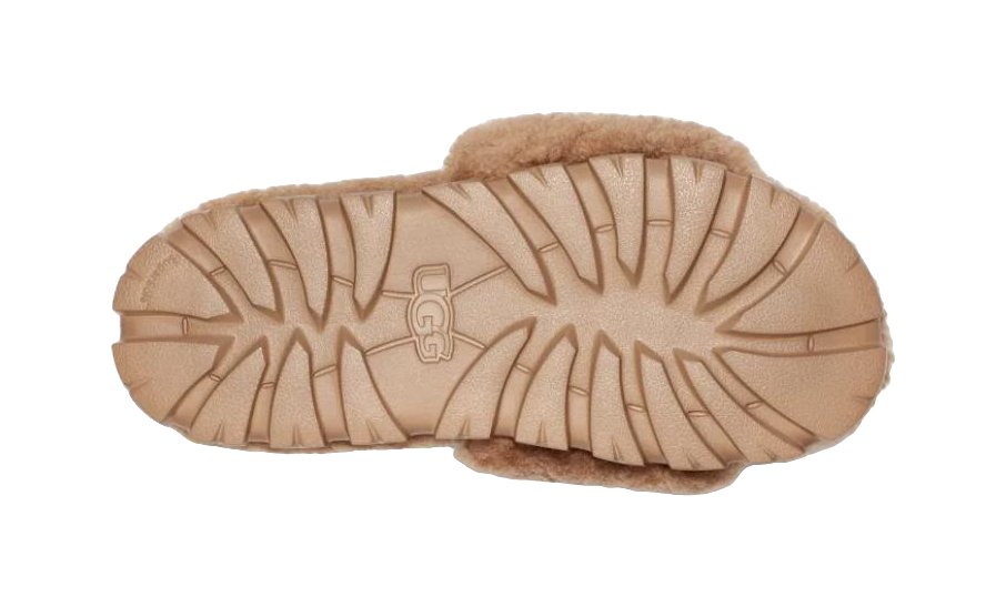 UGG Cozetta Curly Slide Chestnut Womens  vjsneaker.com
