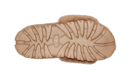 UGG Cozetta Curly Slide Chestnut Womens  vjsneaker.com