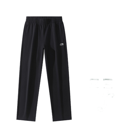 LiNing Sports Fashion Collection Knitted Sports Pants Mens Black  VJSNEAKER