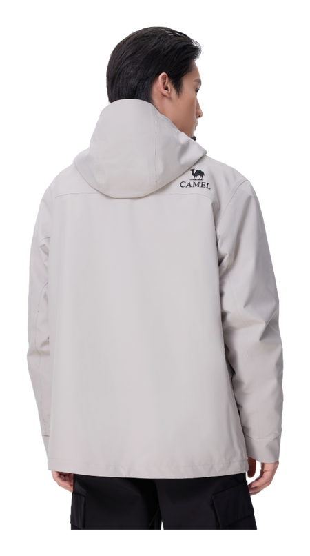 CAMEL All weather Windbreaker Jacket Mens  vjsneaker.com