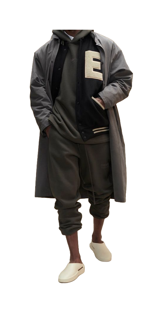 Fear Of God Essentials Knitted Sweatpants Unisex Gray Black  vjsneaker.com