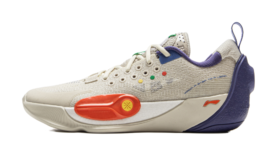 LINING YOUNG Basketball Slip Resistant Cushioning Low Top Childrens Basketball Shoes Silver Birch Gray Kids  VJSNEAKER