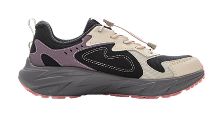 Li Ning children's outdoor synthetic leather vertical and horizontal V2 simple casual grip children's outdoor shoes  VJSNEAKER