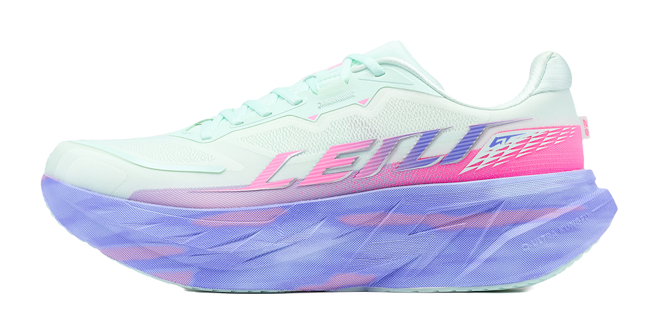 Qiaodan Leili 2 GT "Thunderstorm Cloud" QDB02326-4275 - Running Shoe Unisex Boundless Green/Dazzling Pink