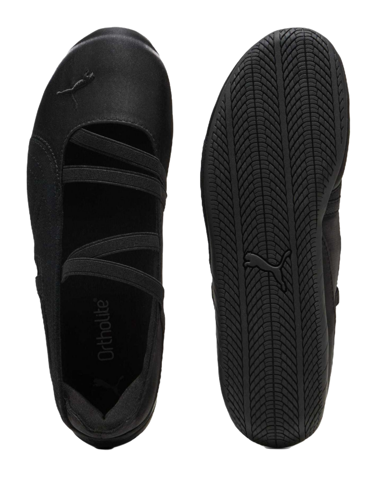 PUMA Speedcat Ballet Black Cool Dark Gray Satin Womens  vjsneaker.com