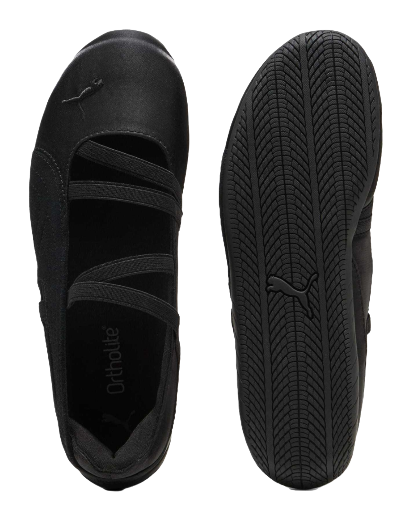 PUMA Speedcat Ballet Black Cool Dark Gray Satin Womens  vjsneaker.com