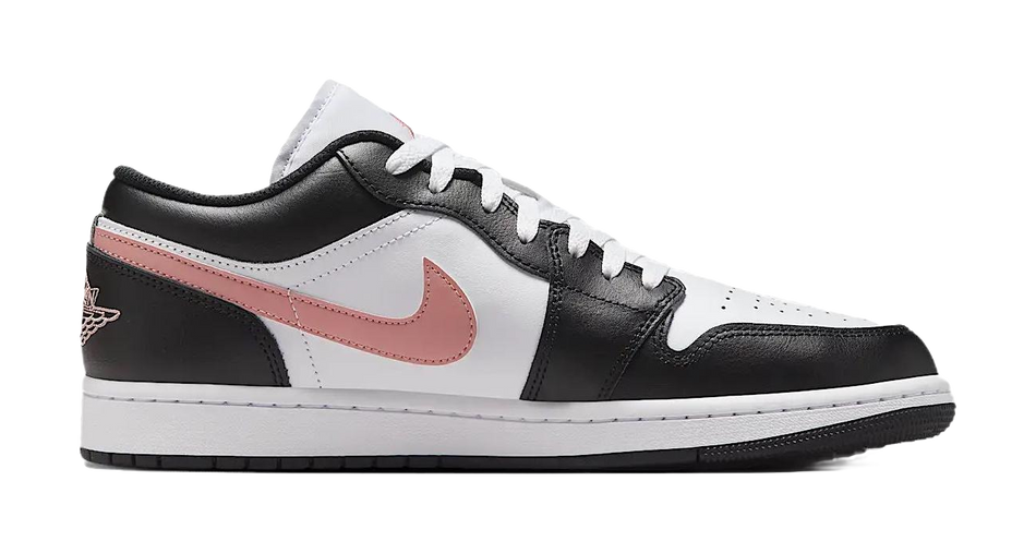 Jordan 1 Low Black Rust Pink  vjsneaker.com