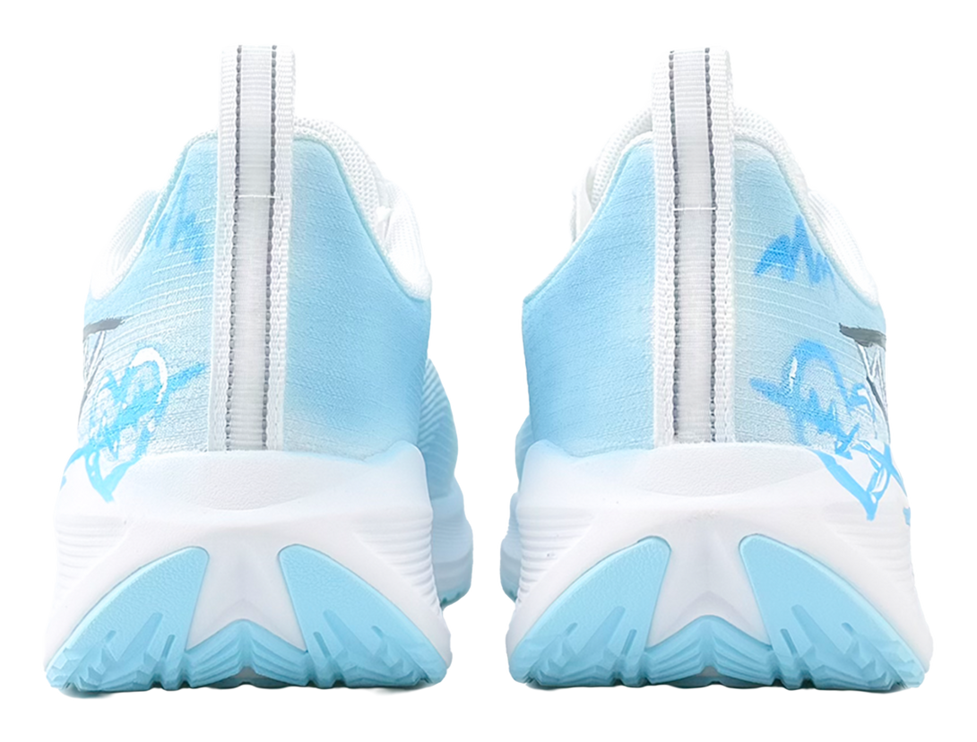 LiNing Wuyue Slip Resistant, Abrasion Resistant, Breathable Low Top Running Shoes Men's Blue 