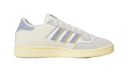 Adidas Centennial 85 Low Crystal White Silver Violet  vjsneaker.com
