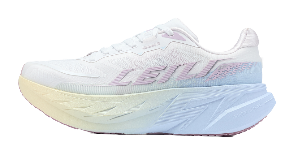 Qiaodan Leili 2 GT "Cheese Strawberry" QDB02226-4275 - Running Shoe Unisex Pure White/Mineral Purple