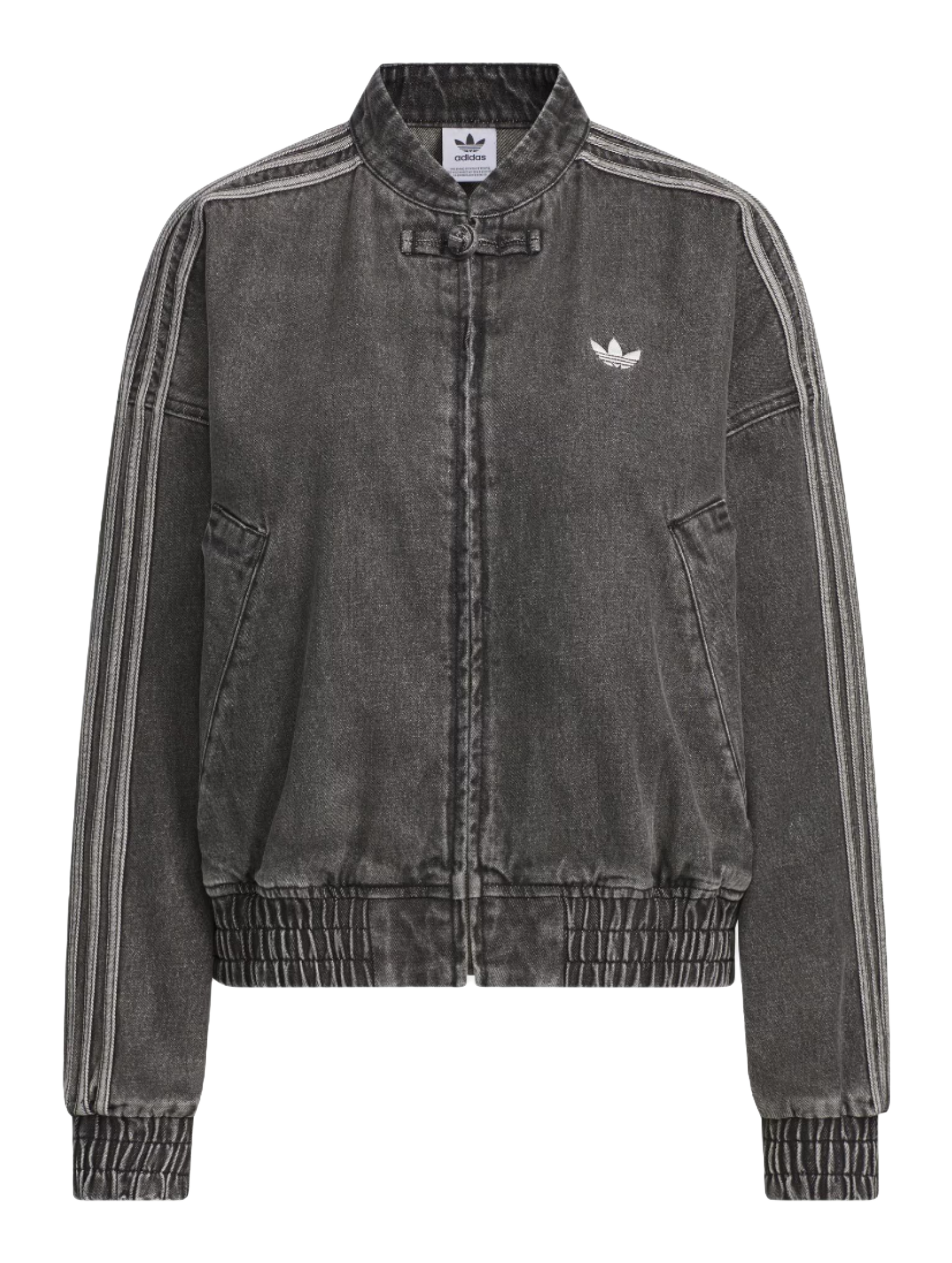 Adidas Originals CTT Jacket Womens Medium Denim Black  vjsneaker.com
