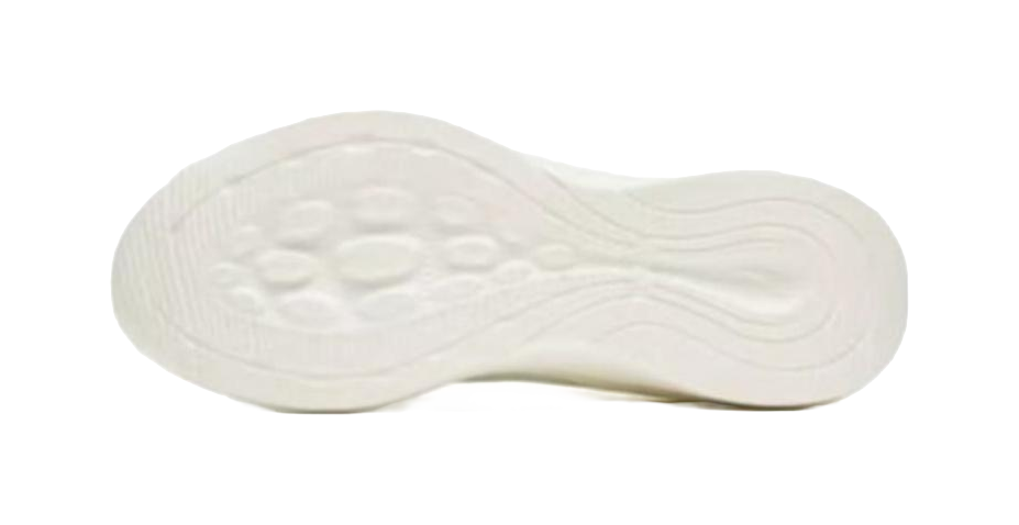 Anta Flyknit Shock Absorbers Slip Resistant Abrasion Resistant Low top Running Shoes Men's White 