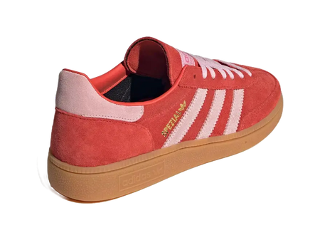 adidas originals Handball Spezial Bright Red Clear Pink Womens  vjsneaker.com