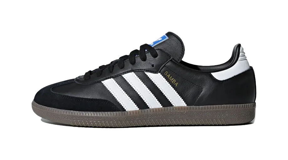adidas originals Samba OG Black White Gum  vjsneaker.com