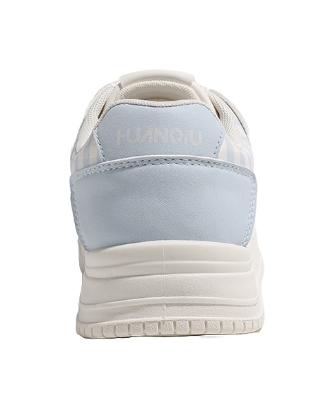 HUANQIU Women's Embroidered Kitten Skateboard Shoes - Sweet & Cute Low-Top Design with Height Increase & Shock Absorption 