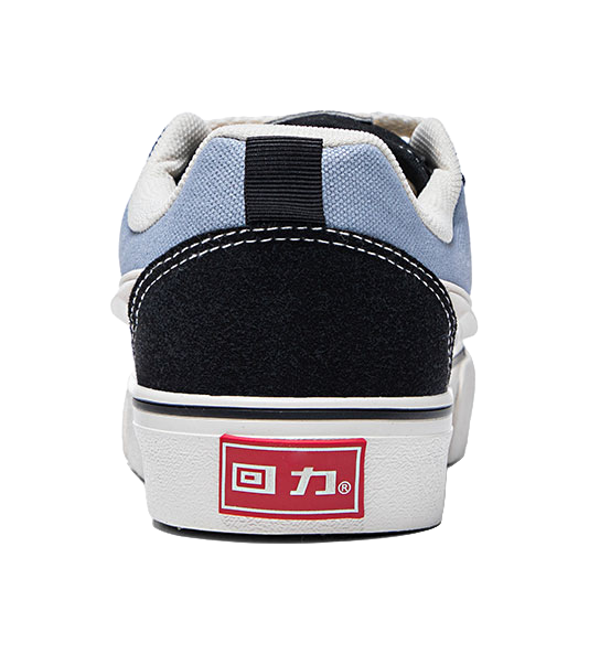 Warrior Sports Casual Wear resistant And Lightweight Low top Canvas Shoes Unisex Black Blue 