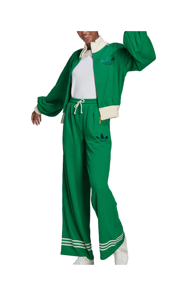 adidas originals ADICOLOR 70S KNIT WIDE LEG TRACK PANTS  vjsneaker.com