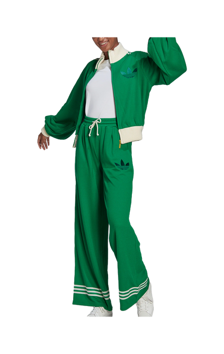 adidas originals ADICOLOR 70S KNIT WIDE LEG TRACK PANTS  vjsneaker.com