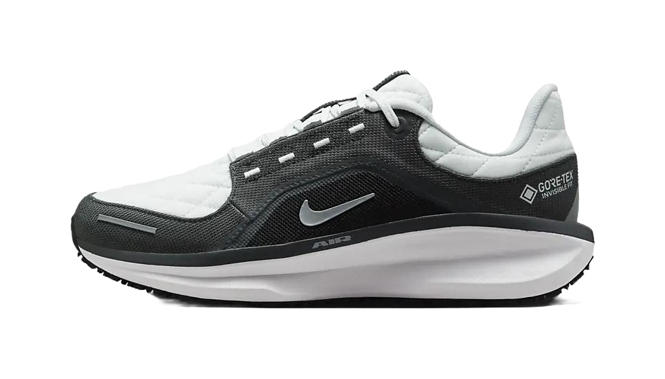 Nike Air Zoom Winflo 11 Gore Tex Anthracite Metallic Silver Womens  vjsneaker.com