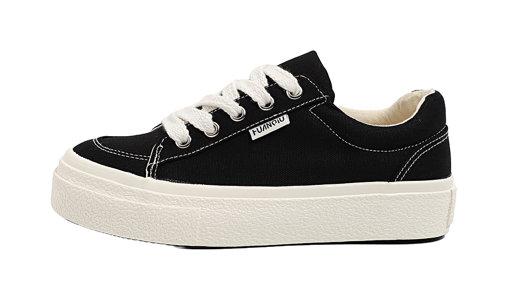 HUANQIU Women's Low-Top Canvas Shoes - Slip-Resistant Durable & Breathable Burgundy 