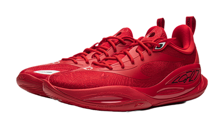 Li Ning DLO2 Low top Basketball Shoes Unisex Wealth Red