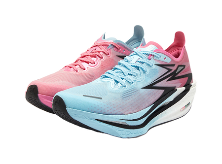 361 Degrees Flying Flame 4 'Reverse' - Running Shoes Unisex Blue/Pink Blue Pink Mandarin Ducks