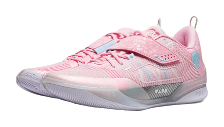 Li Ning Wade 808 4 Ultra Cushioning Abrasion Resistant Lightweight Rebound Low top Basketball Shoes Mens Pink  vjsneaker.com