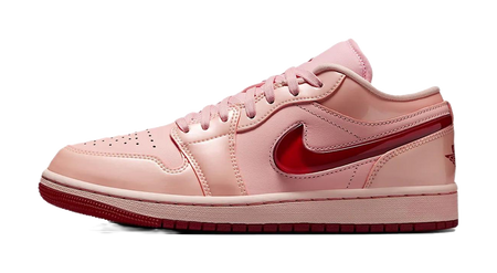 Jordan 1 Low Patent Valentines Day Womens  vjsneaker.com